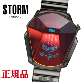 正規品・メーカー保証付 STORM LONDON DARTH LAZER RED 47001SL ストームロンドン アバンギャルド 時計に見えない 目立つ 個性的 おしゃれ コーディネイトアイテム 小物 SNS映え メンズウォッチ 腕時計