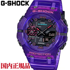 G-SHOCK Gショック CASIO カシオ GA-B001CBRS-6AJF アナデジ ブルートゥース スマートフォンリンク搭載 カーボンコア構造 スケルトンカラー メンズ 腕時計