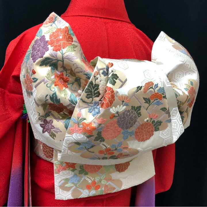 楽天市場】【ふくら雀】振袖用 作り帯 お仕立て 二部式お手持ちの帯を 