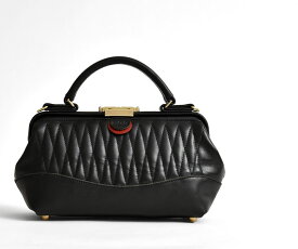 【オーダー商品】ドクターバッグ 姫路レザー 和洋兼用 2way ディアマンテ ダレスバッグ ショルダーバッグ 牛革 国内縫製 ショルダー 鍵付き 国産 日本製 おびやオリジナル 黒【帯専門店おびや】送料・代引き無料！[商品番号：20225]