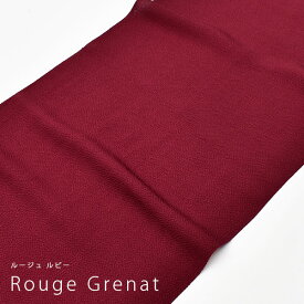 帯揚げ 京都三浦清商店 謹製 VIN rouge(赤ワイン) 岩滝丹後ちりめん 正絹 日本製 【帯専門店おびや】送料・代引き無料！[商品番号：21047]
