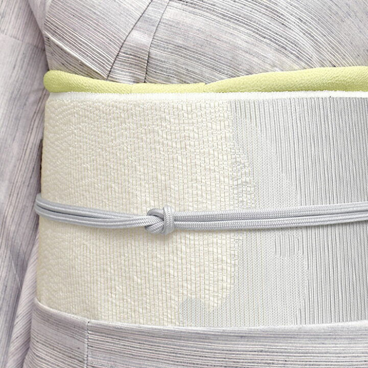 楽天市場】＜オールシーズン帯＞ 西陣織 老舗機屋 謹製 雪輪よろけ織  