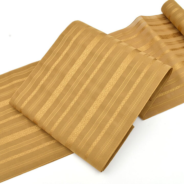 楽天市場】博多帯 夏帯 紗献上 黒木織物 謹製 五献上柄 紗 もじり織 金  