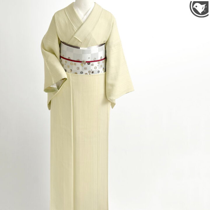 商談中 白大島に似合う手織り正絹紬八寸名古屋帯 松葉仕立て  