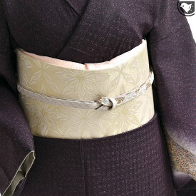 京の老舗 西陣 まいづる 謹製 銀繍 煌貴七宝繋華文 西陣織 袋帯 正絹 日本製 お仕立て代込！送料・代引き無料！[商品番号：21514]