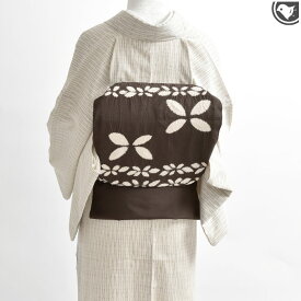 有松絞り 老舗 熊谷 謹製 “帽子絞り” 米沢産紬地 九寸 名古屋帯 日本製【帯専門店おびや】お仕立て代込！送料・代引き無料！[商品番号：21531]