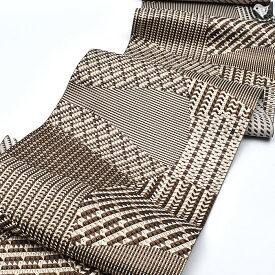 博多帯 黒木織物 謹製 風通織 “ひとひら” 八寸 名古屋帯 金印 日本製【帯専門店おびや】お仕立て付！送料・代引き無料！[商品番号：21724]