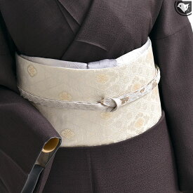 西陣織 名門 織楽浅野 謹製 “小花立菱文” 九寸 名古屋帯 正絹 日本製【帯専門店おびや】お仕立て代込！送料 代引き無料！[商品番号：21751]