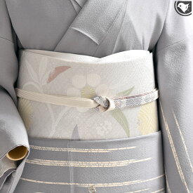 西陣織 老舗 志都香 謹製 亀甲華文 彩麗絹 九寸 名古屋帯 正絹 日本製 【帯専門店おびや】お仕立て代込！送料・代引き無料！[商品番号：21761]