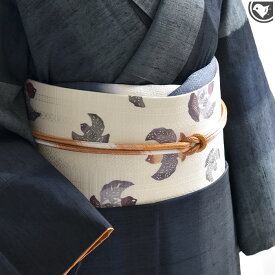 博多帯 東京紅型染 “ふくら雀” 老舗 あやせ染芸 鈴木 康祐 作 八寸 名古屋帯 正絹 日本製【帯専門店おびや】お仕立て代込！送料・代引き無料！[商品番号：21812]b