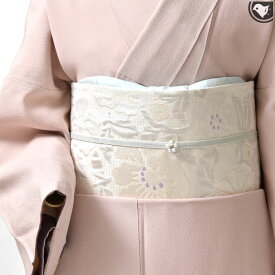 西陣織 名門 織楽浅野 謹製 “花心譜” 袋帯 正絹 日本製【帯専門店おびや】お仕立て代込！送料 代引き無料！[商品番号：21868]