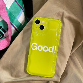 iphoneケース 韓国 大人可愛い アイフォンケース セミクリア マスカット グリーン シンプル 韓国 人気 アイフォン