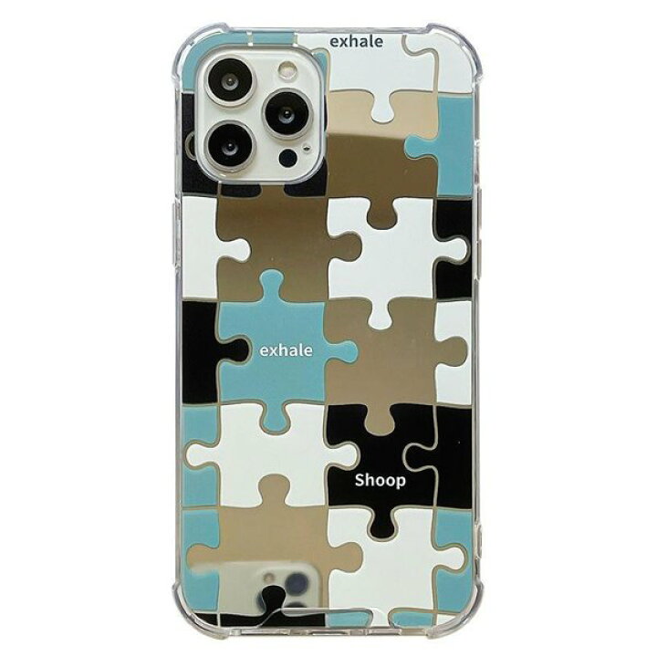 楽天市場】iPhone13 iphone 12pro ミラー 鏡 パズル スマホ ケース 