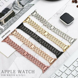 Apple Watch ラインストーン 液晶フレーム＋バンド セット