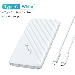 ORICO 2.5�C���` SATA - USB 3.0 �n�[�h�h���C�u�P�[�X 2.5�C���` SSD HDD�p 6TB�Ή� �O�t��HDD�P�[�X