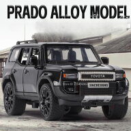 1:32 プラド SUV ミニカー おもちゃ 合金ダイキャスト プルバック 6ドア開閉 サウンド ライト付き オフロ…