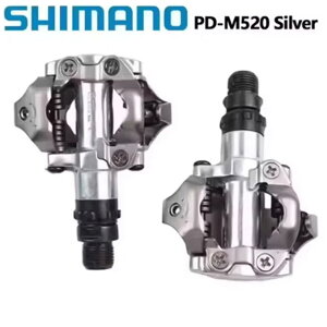 �V�}�m �f�I�[�� M6000 M520 �y�_�� PD-M520 ���ʃy�_�� SPD �u���b�N �V���o�[ �y�_�� MTB �}�E���e���o�C�N�p �y�_�����S 55mm