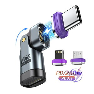 16�s�� USB-C - Type-C ���COTG�A�_�v�^�[ PD 240W USB-C �}���[�d�f�[�^�R���o�[�^�[�iiPhone 15�AMacBook Pro�ASamsung�AXiaomi�Ή��j