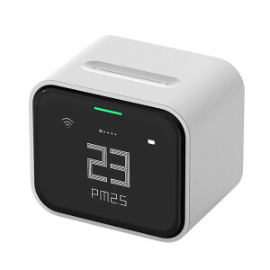 Qingping 5in1 Apple HomeKit�Ή� WiFi ��C�����j�^�[�A�|�[�^�u��CO2���[�^�[�Z���T�[ PM2.5 PM10�A���x�A���x���o