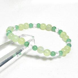 天然石 パワーストーン ブレスレット 癒しのブレスレット アベンチュリン ニュージェイド カット水晶 AAA パワーストーン レディース メンズ ギフト プレゼント 贈り物 男性 女性 男 女 誕生日 ラッピング 包装