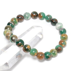 天然石 パワーストーン【数量限定】 アフリカ産 ヴァーダイト ブレスレット約8mm玉 ※サイズ調整・ワイヤー変更可レディース メンズ 勝負 恋愛 ギフト プレゼント 贈り物 男性 女性 男 女 誕生日 ラッピング 包装