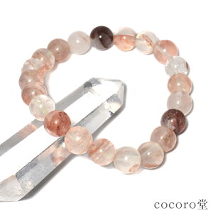 天然石 パワーストーン 【10本限定】 マニカラン産 ヒマラヤ 水晶 ブレスレット 約8〜9mm玉 内周:約16~16.5cm ※サイズ調整小さくのみ可・ワイヤー変更可 レディース メンズ 勝負 恋愛 【メー