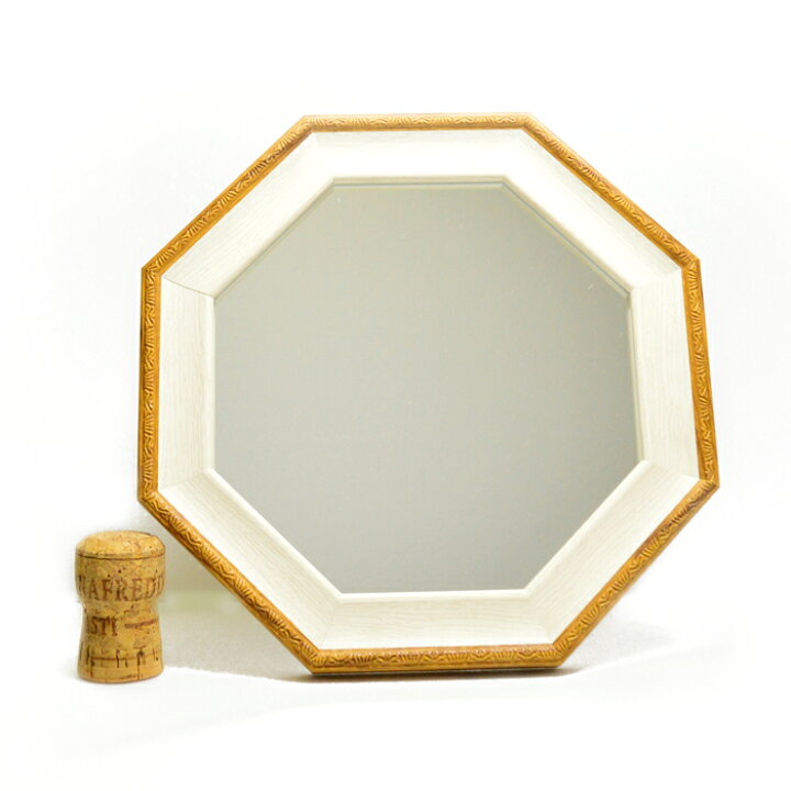 楽天市場 パワーストーン 風水 運気上昇 選べる2種類 八角ミラー 風水グッズ インテリア 壁掛け 卓上 鏡 八角鏡 置き物サイズ 約19 5 19 5 厚さ1 5cmレディース メンズ 勝負 恋愛 天然石 ネコポス不可 父の日 天然石 パワーストーン Cocoro堂