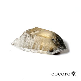 天然石 パワーストーン 【現品限り】 ブラックファントム入り レムリアン ポイント 置き物 サイズ：約24×30×62mm 重さ：約53g レディース メンズ 勝負 恋愛 【メール便不可】