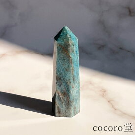 天然石 パワーストーン 【現品限り】 アパタイト ポイント 置き物 サイズ：約24×20×高さ75mm 重さ：約72g レディース メンズ 勝負 恋愛