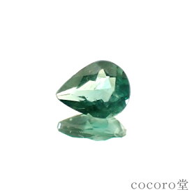 天然石 ルース アパタイト グリーンアパタイト ノーブルモロキサイト マダガスカル産 0.13ct サイズ：約4.0×3.1mm ケース 付 レディース メンズ 勝負 恋愛 【一点もの】