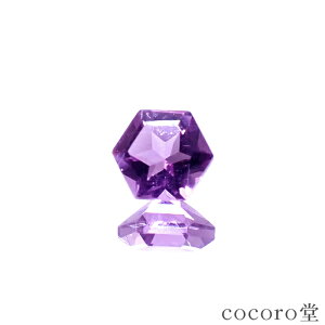 天然石 ルース アメジスト ブラジル産 識別済 0.12ct サイズ:約3.0×3.0mm ケース 付 レディース メンズ 勝負 恋愛 【一点もの】