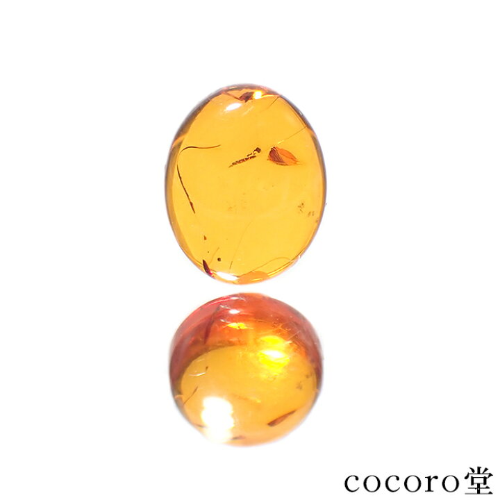 楽天市場】天然石 ルース 琥珀 アンバー ポーランド産 0.80ct サイズ 