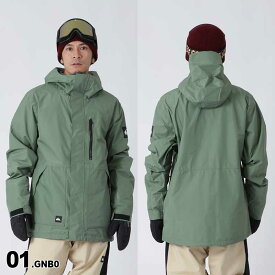 QUIKSILVER/クイックシルバー メンズ GORE-TEX スノーウェアジャケット QJK233416 スノージャケット スノボウェア スノーウェア スキーウェア 上 防寒 ウインタースポーツ ゴアテックス 男性用 ブランド