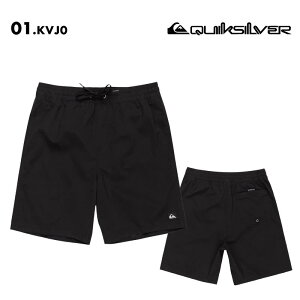 Quiksilver �N�C�b�N�V���o�[ �����Y EVERYDAY SOLID VOLLEY 19 �W�����V���[�c �{�[�h�V���[�c ���� �C�p�� �T�[�t�B�� �T�[�t�p���c �C���� �� ���j �r�[�`�E�F�A EQYJV04137