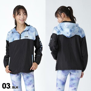ROXY ロキシー レディース 撥水ジャケット RJK234534 撥水加工 日焼け防止 紫外線対策 フード付き ジップアップ アウタージャケット アノラックジャケット ハイキング トレッキング アウトドア