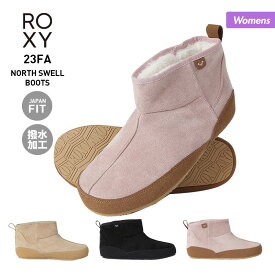 ROXY/ロキシー レディース ショートブーツ RFT234206 内側ボア 撥水 スエード 防寒 女性用 ブランド 《OTLSS》 《☆》 型落ち アウトレット