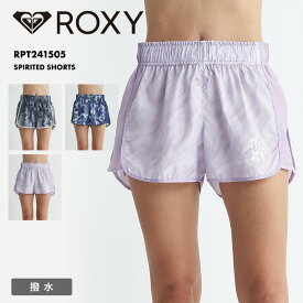 ROXY/ロキシー レディース ウォークショーツ SPIRITED SHORTS 2024 SPRING FITNESS RPT241505 撥水 ショーツ ショート丈 無地 ゆったり ランニング フィットネス ウエストゴム ブランド おしゃれ 女性用