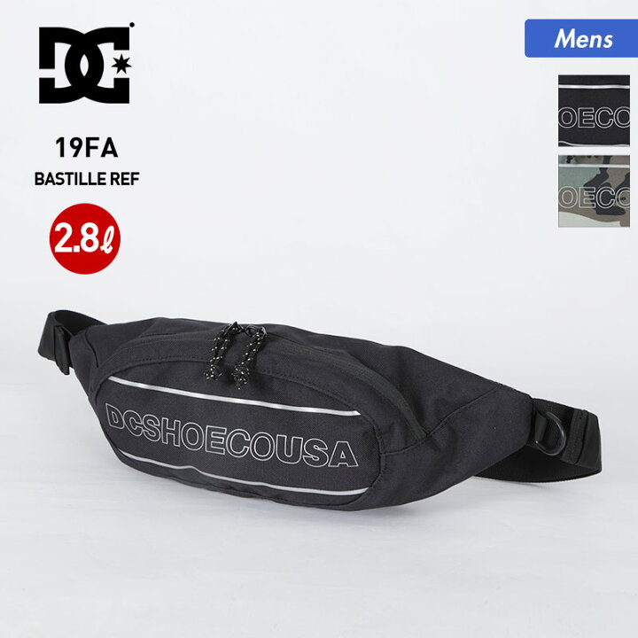 楽天市場】ディーシーシューズ DC SHOES メンズ ウエストバッグ 5430J910 ポーチ ウエストポーチ 小物入れ ミニバッグ 2.8L 男性用 : OC SPORTS ANNEX