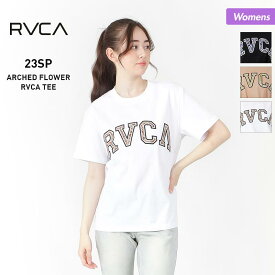 全品10％OFF券配布 RVCA/ルーカ レディース 半袖 Tシャツ BD043-221 ティーシャツ トップス ロゴ 女性用