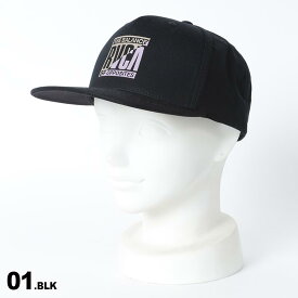 RVCA/ルーカ メンズ キャップ 帽子 BD042-924 ぼうし フラットバイザー 平つば 刺繍 男性用