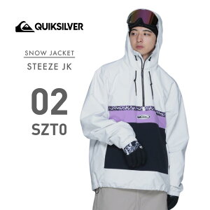 Xm[EFA WPbg Y STEEZE JK 2023/24 SNOW Xm{EFA WPbg Pi XL[EFA Xm[WPbg h g 㒅 AE^[ uh QUIKSILVER/NCbNVo[ EQYTJ03421 sMD