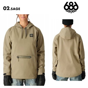Si10%OFFzz 686/VbNXGCgVbNX fB[X  p[J[ WATERPROOF PULLOVER HOODY WINTER 24-25 M4WNCS306_2 Xm[{[h XL[ EC^[X|[c h Xm{EFA XL[EFA gb