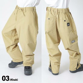 Republic & Co/リパブリック メンズ スノーウェア パンツ WIDE_PAINTER_PANTS スノーパンツ スノボウェア スノーウェア スキーウェア 下 スノーボードウェア 男性用 ブランド