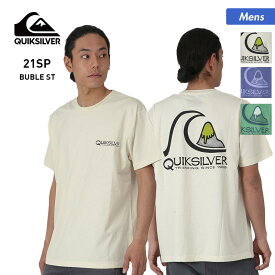 全品5%OFF件配布 QUIKSILVER/クイックシルバー メンズ 半袖 Tシャツ QST211051 ティーシャツ ロゴ バックロゴ 男性用