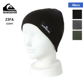 QUIKSILVER/クイックシルバー メンズ シングル ニット帽 QBE234321 帽子 毛糸 ニットキャップ ビーニー ウォッチキャップ スキー スノーボード スノボ 防寒 男性用