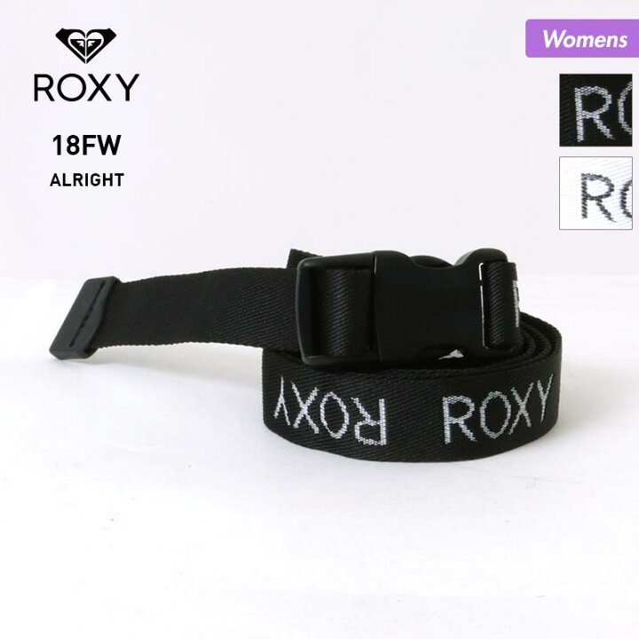 楽天市場】ROXY ロキシー レディース ベルト RBT184330 ワンタッチ着脱 
