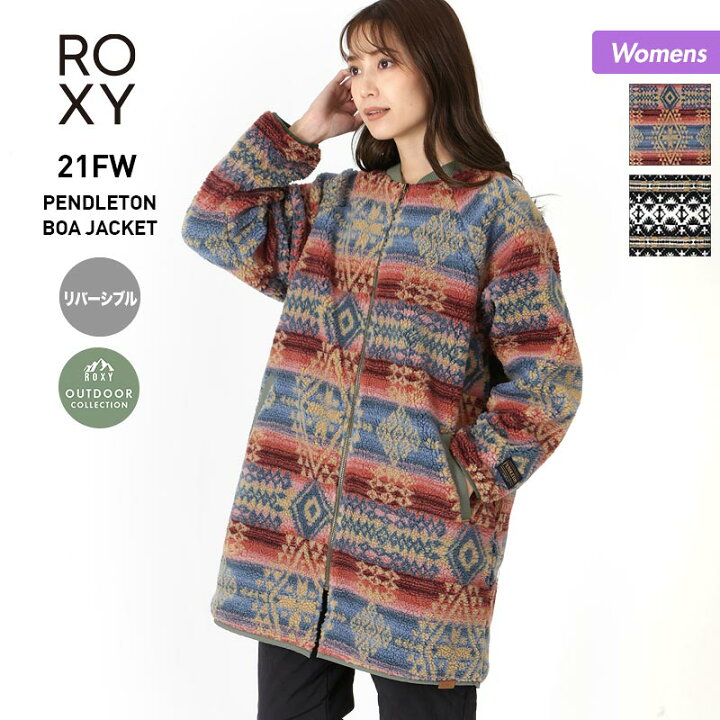 楽天市場】店内全品エントリーP5倍 ロキシー ROXY レディース ボア 
