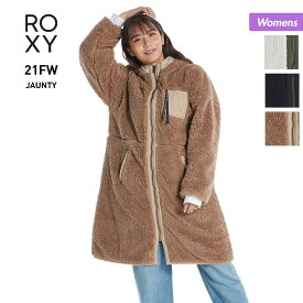 全品10％OFF券配布 ROXY/ロキシー レディース アウタージャケット RJK214066 アウター ジャケット コート ボア もこもこ 冬物 防寒 フード付き 女性用