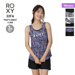 ROXY/LV[ fB[X tBbglX ㉺Zbg RSW224521 3_Zbg gbvX ^Ngbv Lbg XCEFA p