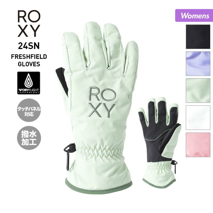 楽天市場】ROXY/ロキシー レディース 5指グローブ ERJHN03239 スノー 